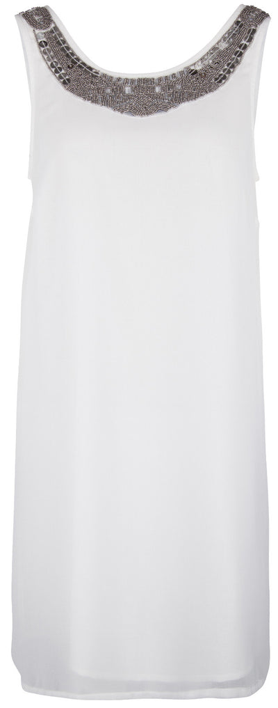 B-WARE DREIMASTER DAMEN KLEID Gr. M Farbe Wollweiss