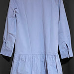 B-WARE DREIMASTER KLASSIK DAMEN KLEID Gr.S Farbe Graublau