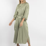 B-WARE DREIMASTER KLASSIK DAMEN KLEID GR.L FARBE HELLOLIV
