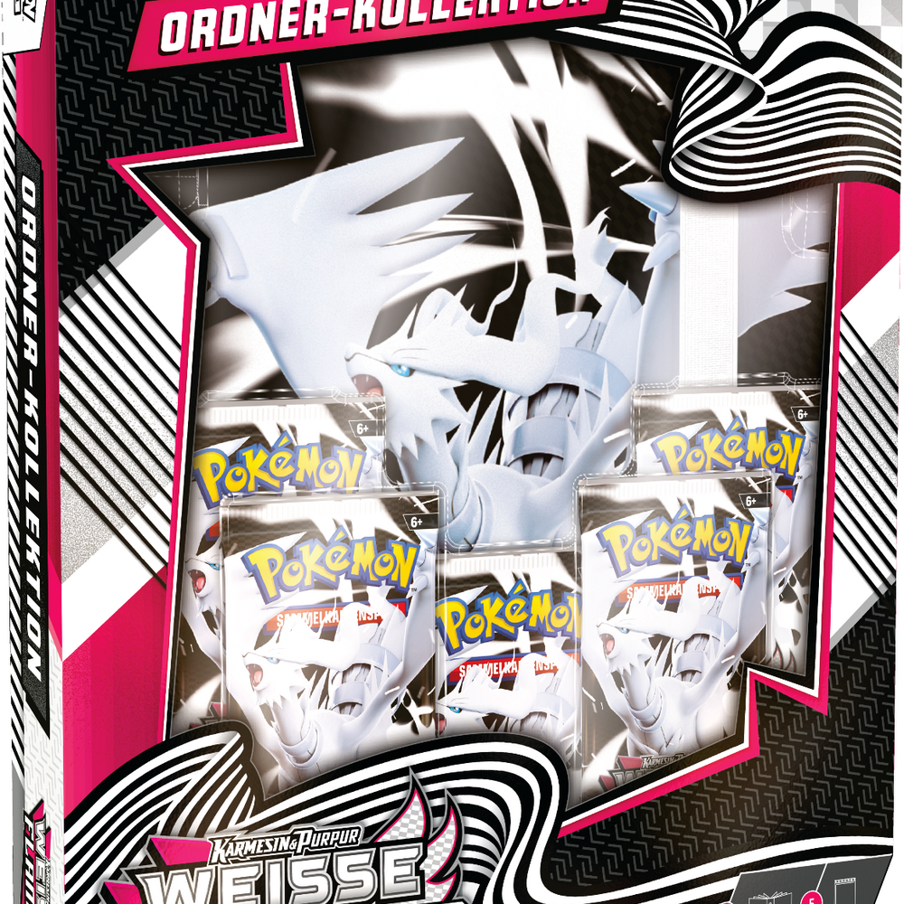 Pokemon Schwarze Blitze Ordner Kollektion KP 10.5 Binder Deutsch