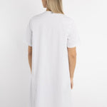 B-WARE DREIMASTER KLASSIK DAMEN KLEID Gr.XL FARBE WEISS