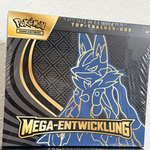 Mega-Entwicklung Lucario Top-Trainer Box | Deutsch | NEU | OVP | Pokémon