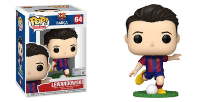Funko POP! Fussball - Lewandowski Figur - FC Barcelona 64