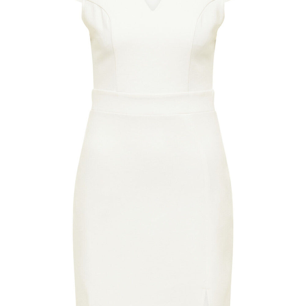 B-WARE FAINA DAMEN KLEID Gr. S Farbe Weiss