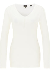 B-WARE DREIMASTER KLASSIK DAMEN PULLOVER Gr. XS/S Farbe WOLLWEISS