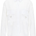 B-WARE USHA BLUE LABEL DAMEN BLUSE Gr.M Farbe Weiss