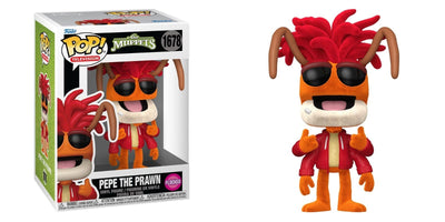 Muppets – Pepe the Prawn Funko Pop – Flocked – Vinyl Figur Nr. 1678