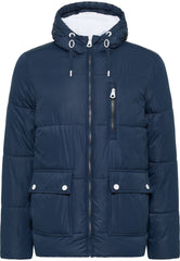 B-WARE DreiMaster Maritim Herren Jacke Gr. M Farbe Dunkelmarine Weiss