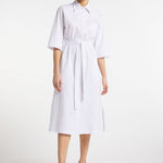 B-WARE DREIMASTER KLASSIK DAMEN KLEID GR.M FARBE WEISS