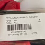 B-WARE DRY LAUNDRY HERREN BLOUSON Gr.XXXL Farbe Rot