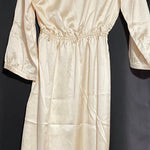 B-WARE DREIMASTER KLASSIK DAMEN SOMMERKLEID Gr. XS Farbe CHAMPAGNER