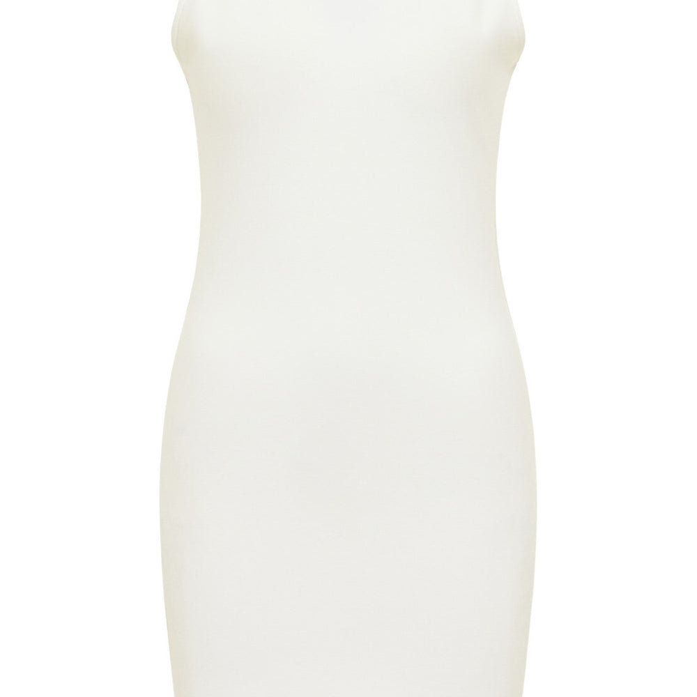 B-WARE FAINA DAMEN KLEID Gr. M Farbe Weiss