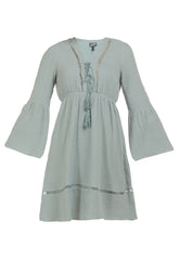 B-WARE DREIMASTER VINTAGE DAMEN KLEID Gr.L Farbe Minze