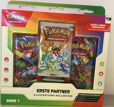 Pokémon TCG - Erste Partner Illustrations Kollektion Deutsch