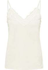 B-WARE FAINA DAMEN TOP GR.M FARBE WOLLWEISS