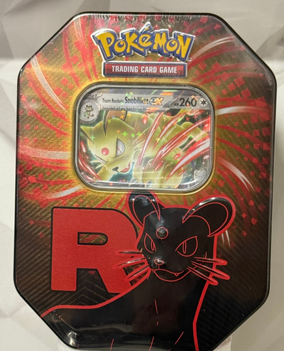 Pokemon Team Rockets Snobilikat ex Tin Box