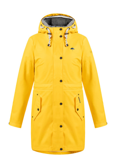 B-WARE SCHMUDDELWEDDA DAMEN PARKA Gr. XS Farbe Gelb