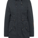 B-WARE DreiMaster Vintage Damen Winterparka Gr. M Farbe Graphit Marine