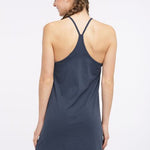 B-WARE MYMO DAMEN KLEID GR.L FARBE MARINE