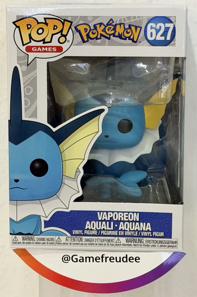 Funko POP - Pokémon - Vaporeon / Aquali / Aquana #627