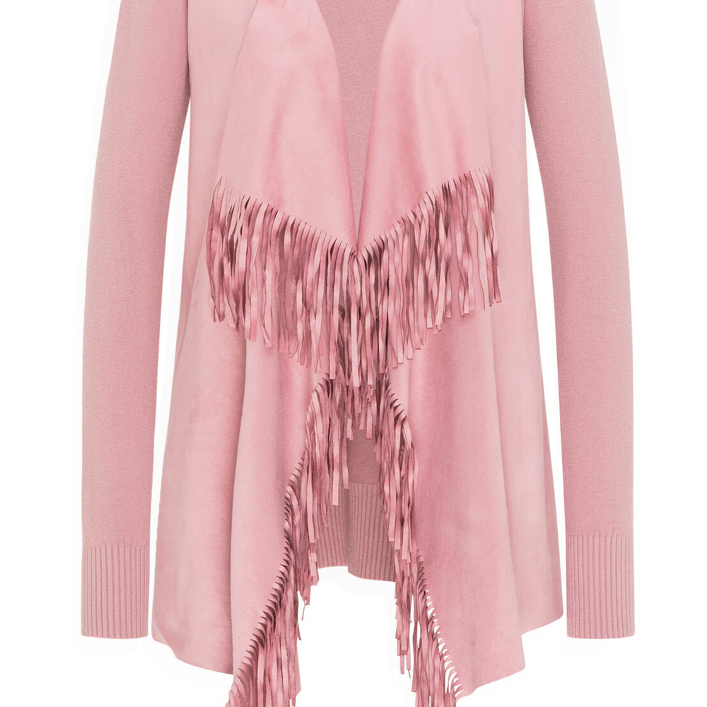 B-WARE USHA FESTIVAL DAMEN PULLOVER Strickjacke Gr.XS/S Farbe: Rosa