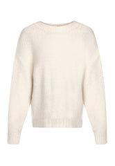 B-WARE MYMO DAMEN PULLOVER Gr.M/L Farbe Wollweiss