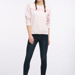 B-WARE MYMO DAMEN SWEATSHIRT GR.XL FARBE ALTROSA