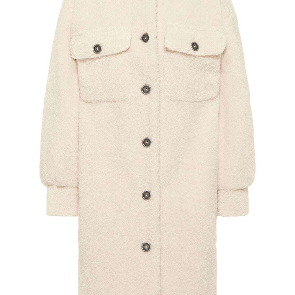 B-WARE MYMO DAMEN MANTEL Gr. XS Farbe Wollweiss