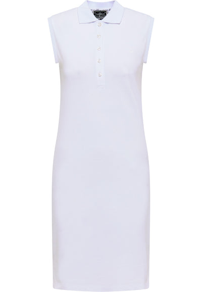 B-WARE DREIMASTER MARITIM DAMEN JERSEYKLEID Gr.S Farbe Weiss