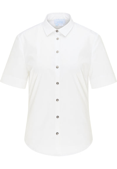 B-WARE USHA BLUE LABEL DAMEN BLUSE Gr. XL Farbe Weiss