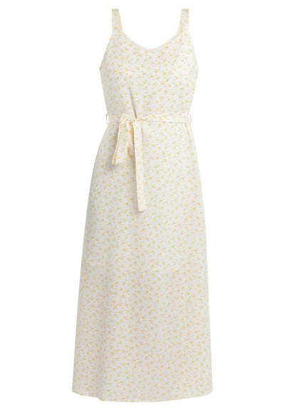 B-WARE MYMO DAMEN KLEID Gr. L Farbe Wollweiss
