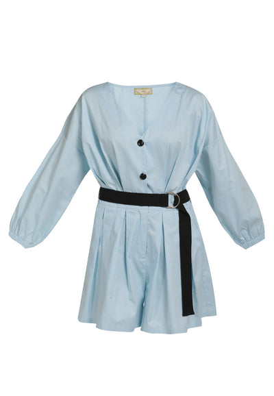 B-WARE MYMO DAMEN OVERALL Gr. XS Farbe Hellblau