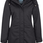 B-WARE DREIMASTER DAMEN PARKA GR. XL FARBE SCHWARZ