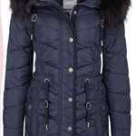 B-WARE DREIMASTER DAMEN PARKA Gr. L Farbe Marine