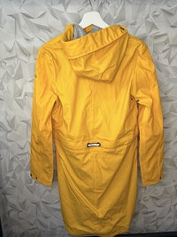 B-WARE - SCHMUDDELWEDDA Damen Mantel Gr.M Farbe:Sonnengelb Hellgrau Melange