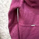 B-WARE SCHMUDDELWEDDA Mantel mit Teddyfutter GR.S FARBE BEERE MELANGE