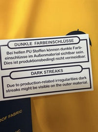 B-WARE - SCHMUDDELWEDDA Damen Mantel Gr.M Farbe:Sonnengelb Hellgrau Melange