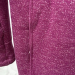 B-WARE SCHMUDDELWEDDA Mantel mit Teddyfutter GR.S FARBE BEERE MELANGE