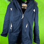 B-WARE DREIMASTER DAMEN MANTEL Farbe Marine Gr.XS