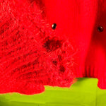 B-WARE MYMO ROCKS DAMEN SWEATSHIRT Gr. M/L Farbe Rot