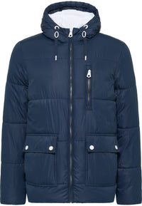 B-WARE DreiMaster Maritim Herren Jacke Gr. M Farbe Dunkelmarine Weiss