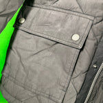 B-WARE DREIMASTER VINTAGE HERREN ÜBERGANGSJACKE Gr. XL Farbe Schwarz