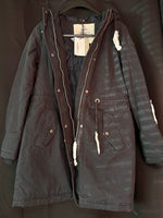 B-WARE DreiMaster Vintage Damen Winterparka Gr. M Farbe Graphit Marine