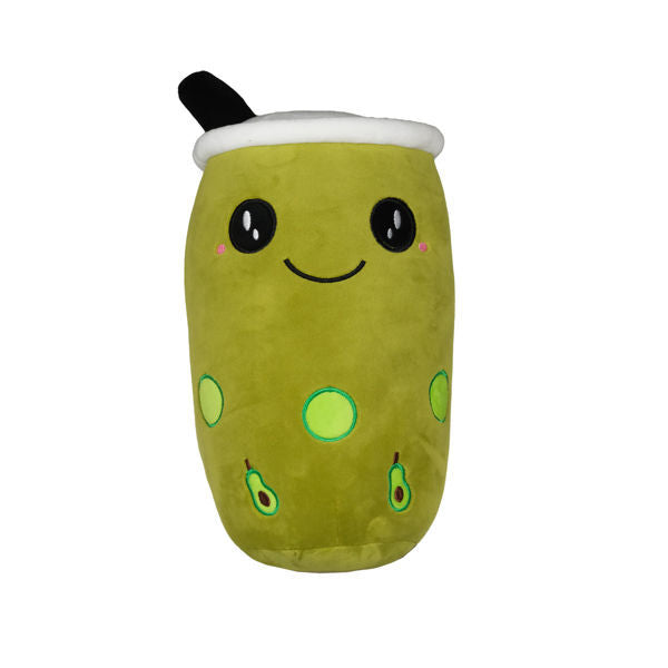 Bubble Tea Cup Rücken Kissen Gefüllte Kissen Kawaii Stil Plüschies