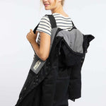 B-WARE USHA BLUE DAMEN PARKA GR.S FARBE SCHWARZ