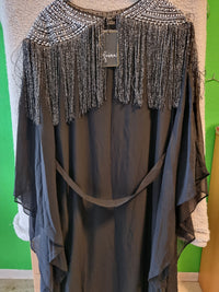 B-WARE FAINA DAMEN KLEID Gr.M Farbe SCHWARZ