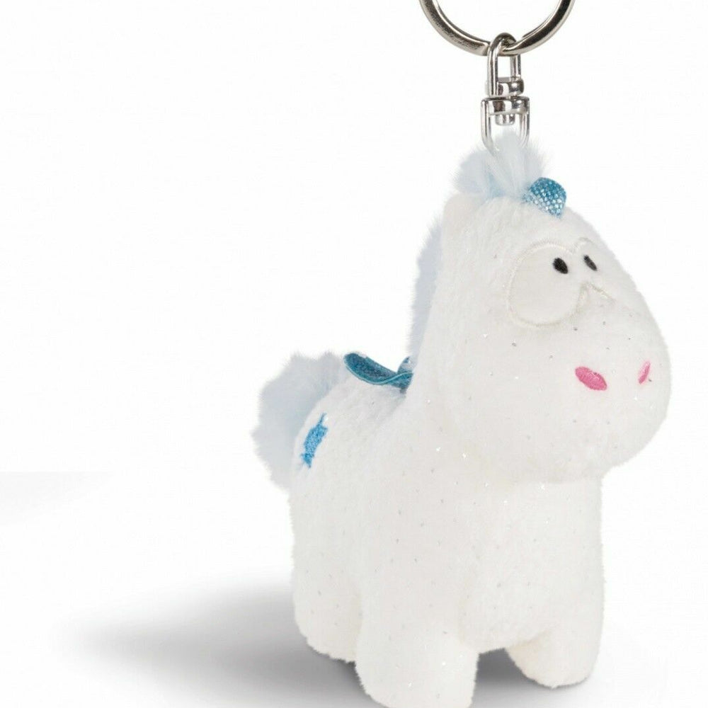 Nici 43251 Schlüsselanhänger Einhorn-Baby Theolino glitzernd ca 10cm Plüsch