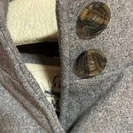 B-WARE DreiMaster Vintage Damen Übergangsmantel Gr. S farbe Grau Melange