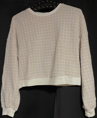 B-WARE MYMO DAMEN PULLOVER Gr.XS Farbe Wollweiss