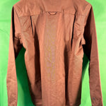 B-WARE DREIMASTER VINTAGE HERREN HEMD Gr. M Farbe Braun